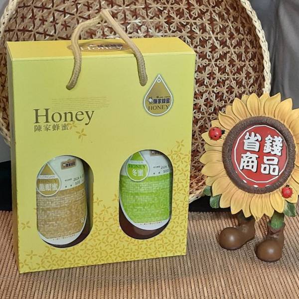 《冬蜜＋龍眼蜜》好擠寶貝 雙拼伴手禮盒
