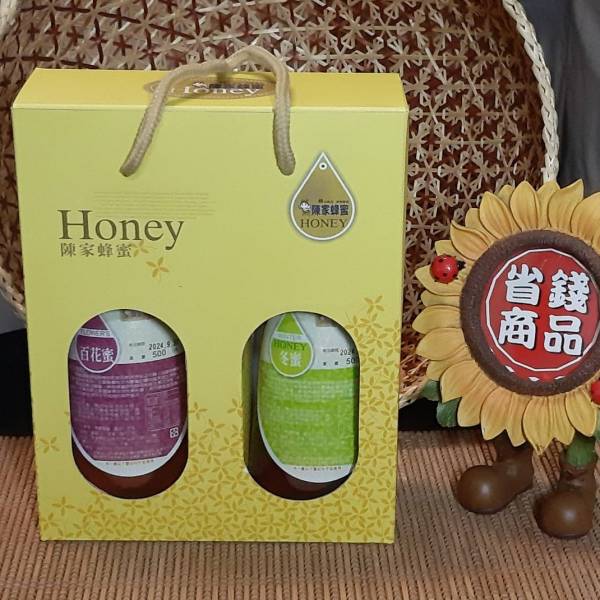 《冬蜜＋百花蜜》好擠寶貝 雙拼伴手禮盒